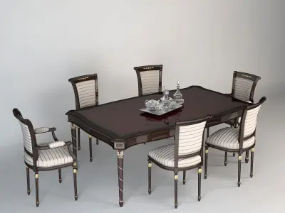 Francesco Molon Dining Table 3D model