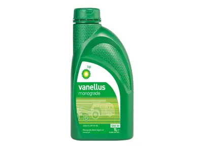 Bp Vanellus plastic oil Bottle 1L 3D print model