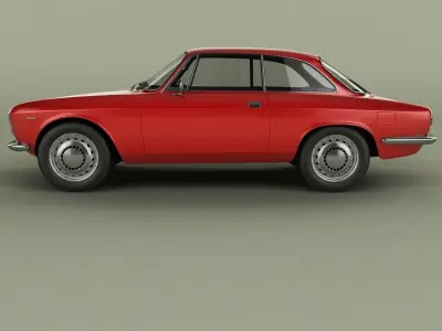 Alfa Romeo Giulia Sprint GT 3D model