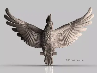 parrot bird 3D print model