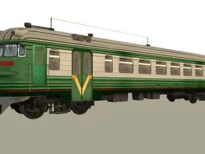 Train ER9 3D model
