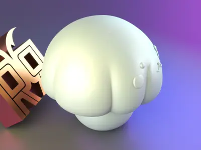 Cute Mushroom Candle Mold 3D print model