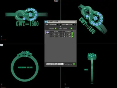 FASION RING  3D model get