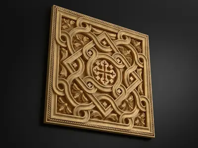 Carved Ornament  3D model