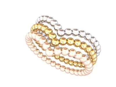 stack ring 3D print model 3D print model