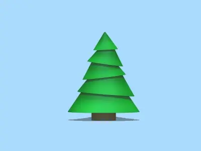 A Christmas tree to decorate  your house 3D print model