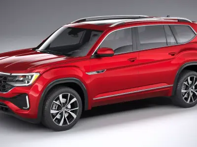 Volkswagen Atlas 2024 3D model