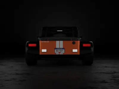 Caterham superlight r500 3D model