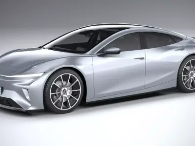 Generic Sedan v1 2025 3D model