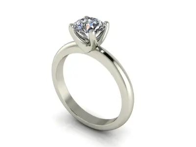 Women ring 3dm stl render detail 3D print model