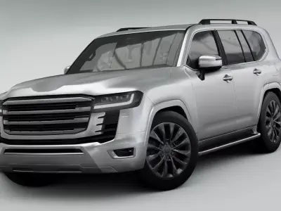 Toyota Land Cruiser 2022 3D model