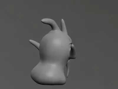 Dragon bunny head 3D model