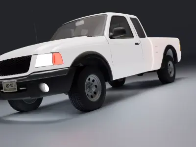 King Cab 3D model