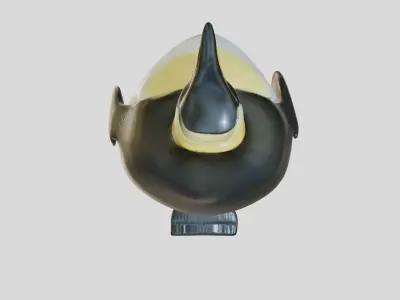 Majestic Emperor Penguin 3D Model Low-poly 3D model