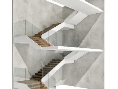 STAIR NO46 A 3D model