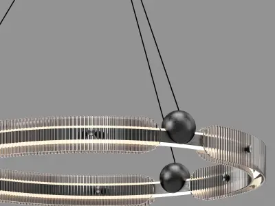 Afralia Light Luxury Circle 3D model