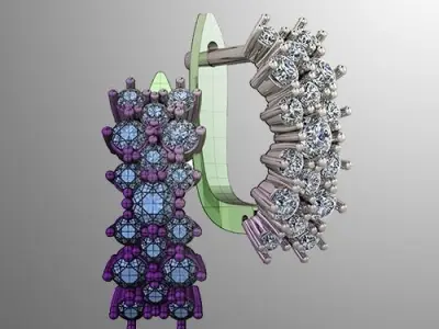 Earrings  51 3D print model