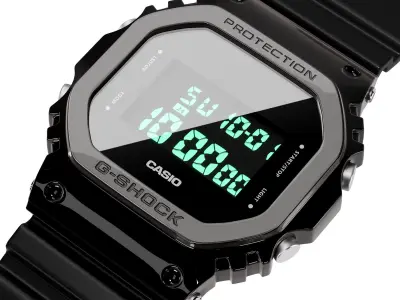 Watch Casio G-Shock GM-5600B 3D model