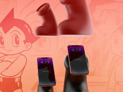 Astro boy Boot Apple Magsafe Charger toy 3D print model