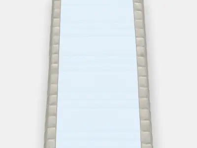 STUVLAND Elasticated base 1 Low-poly 3D model