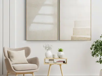 Photo Frame 137 Low-poly 3D model