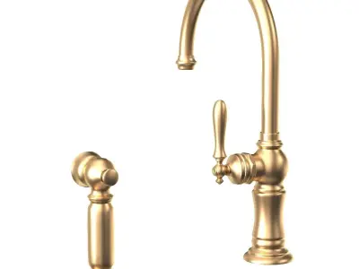 Artifacts Single Hole Kitchen Faucet K-99262-2MB 3D model