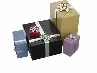 Gift box 11 3D model