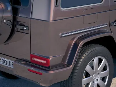 Mercedes G-class 2019 3D model