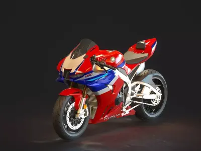 Base model Honda CBR 1000RR R 2024 3D model
