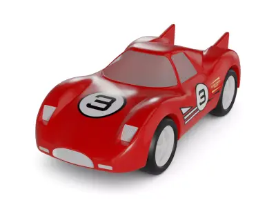 Cars and action games Toy Car 3D model