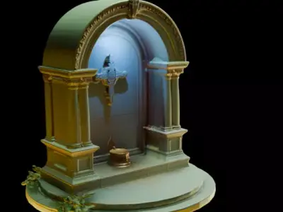 Memorial Altars Asset Pack  3D print model