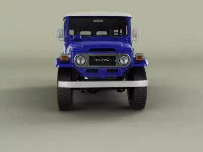 Toyota Land Cruiser FJ47 3D model