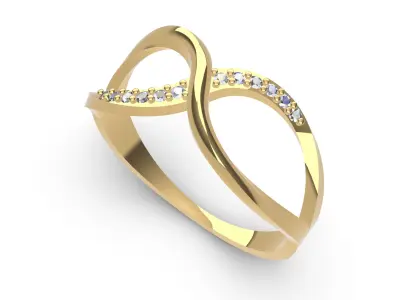 Ring Infinity 3D print model