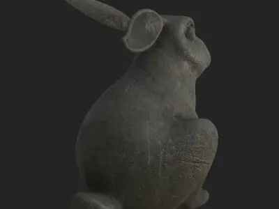 Rabbit Stature 3D model