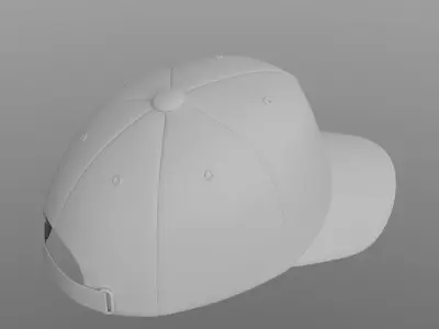 cap hat 3D model