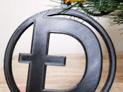 Cryptocurrency Christmas Ornaments 3D print model