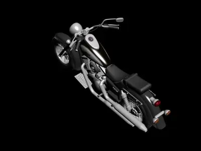 Bikes honda shadow 3D model