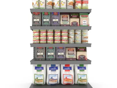 canned food 06 3D model Low-poly 3D model