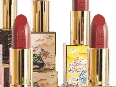 Luxury lipstick set 3D model