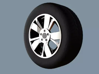 AS rims collection 7 - VW Cordova Low-poly 3D model