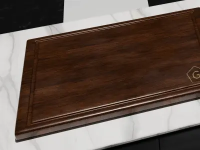 High poly Cutting boards  Free 3D model
