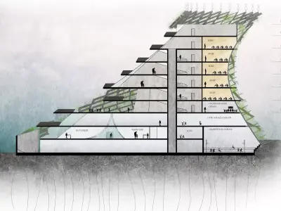 Parametric Building 3D model
