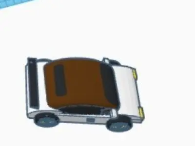 sports car 3D print model shop