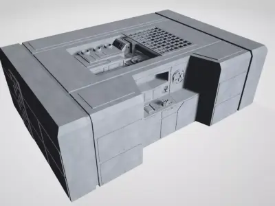 Star Wars - Imperial Mobile Tech Station 3D model