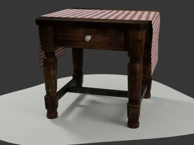 Interior Pack vol01 Low-poly 3D model
