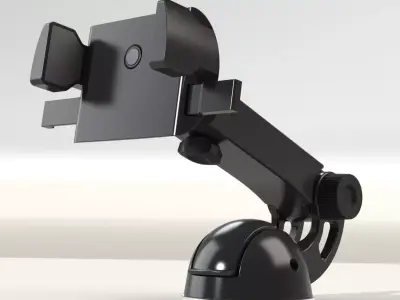 Car Mobile Phone Holder  3D print model