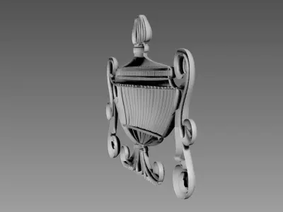 Amphora Relief 3D model