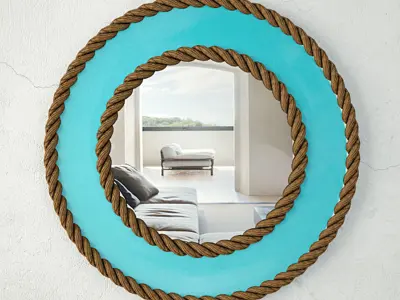 Nautical Rope Mirrors 3D model