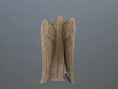greek statue 1 Low-poly 3D model