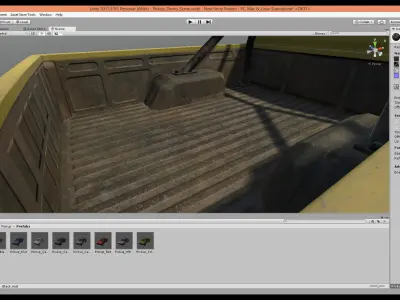 Unity 3D Vehicle Pack Low-poly 3D model